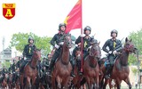 Mãn nhãn với màn trình diễn của Cảnh sát cơ động Kỵ binh